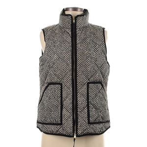 jcrew quilted vest argyle